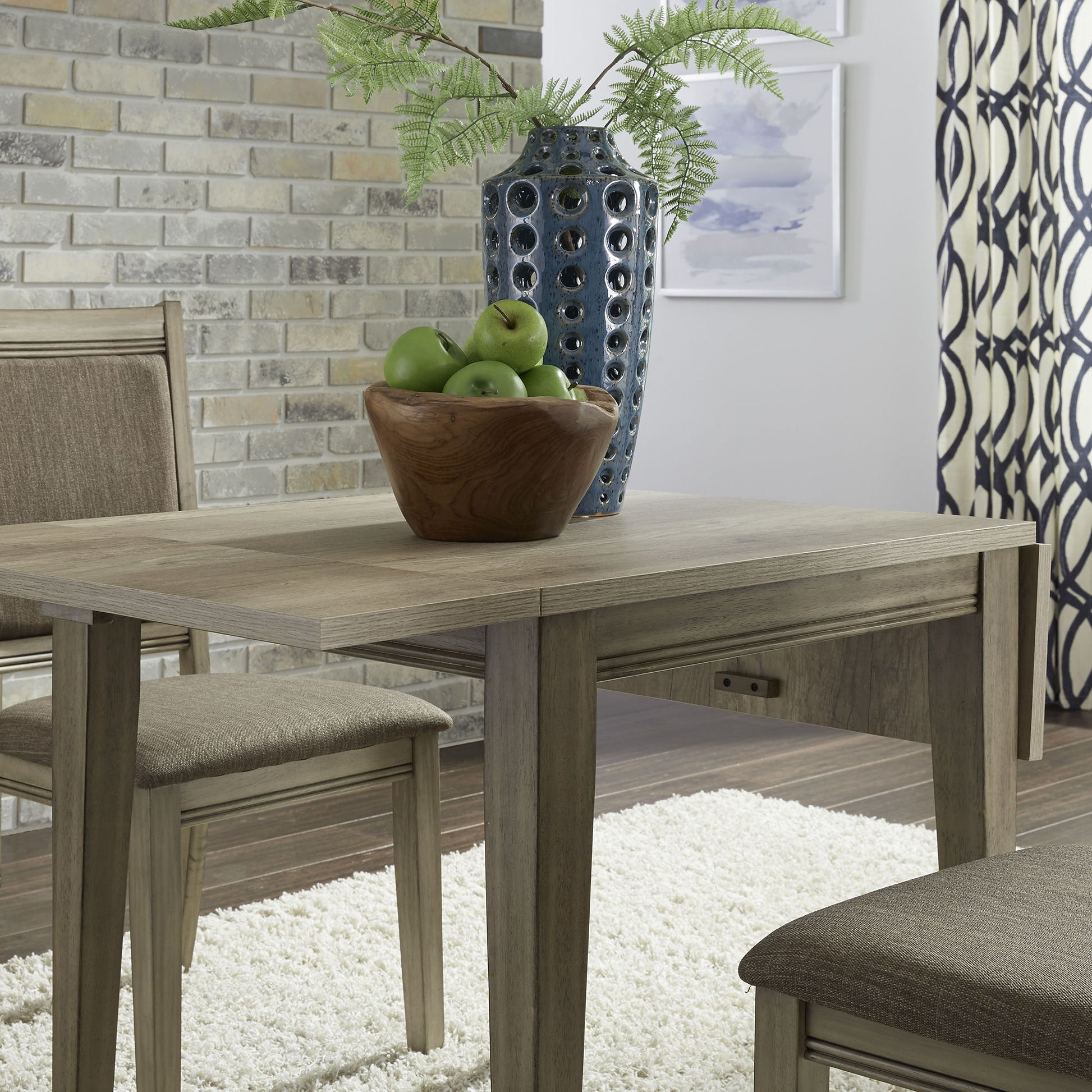 Sun Valley - Drop Leaf Table - Light Brown - Hornell Furniture Outlet