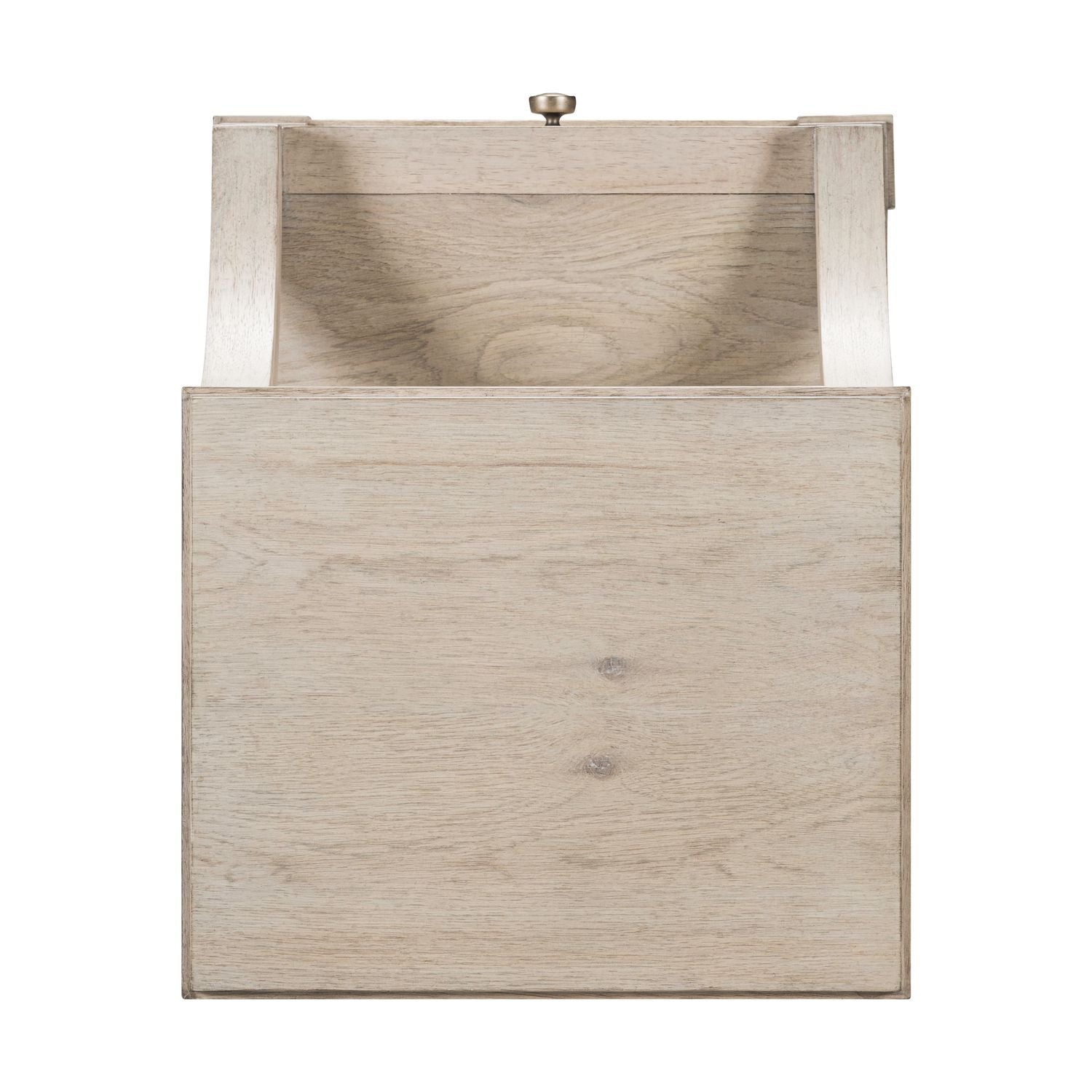 New Haven - Chairside Table - Sanctuary White - Hornell Furniture Outlet