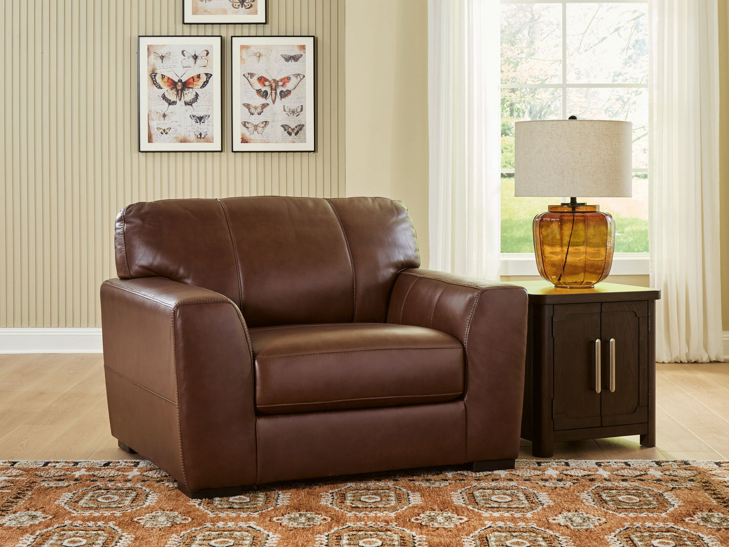 Brogliano - Chair And A Half - Canyon - Hornell Furniture Outlet