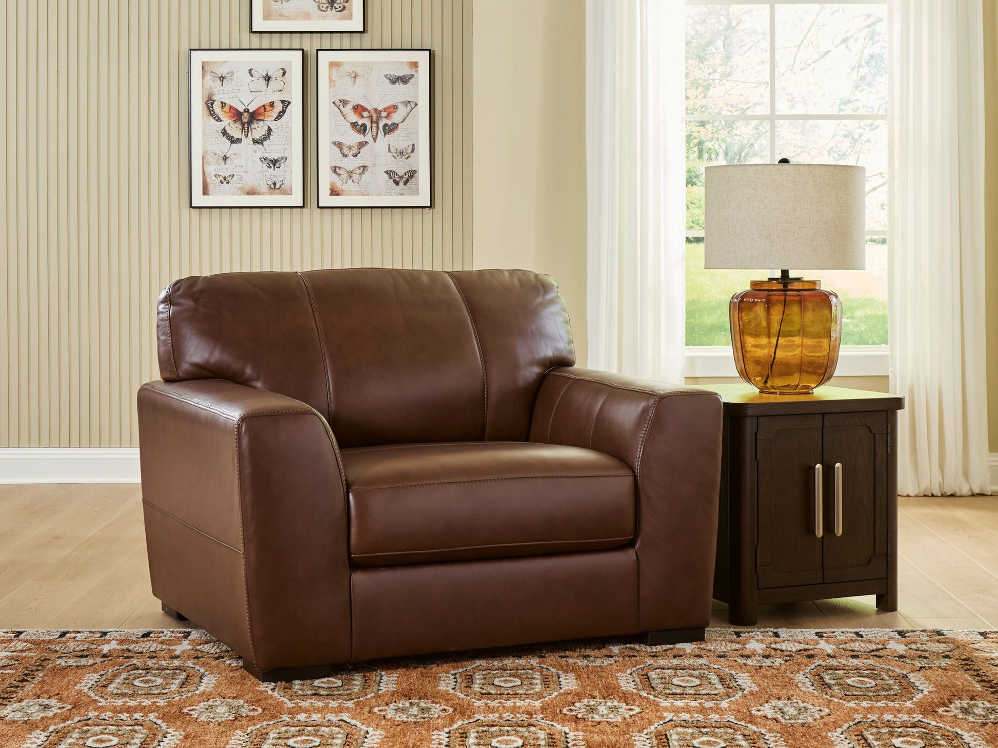 Brogliano - Chair And A Half - Canyon - Hornell Furniture Outlet
