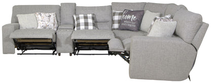 Rockport - Reclining Sectional - Hornell Furniture Outlet