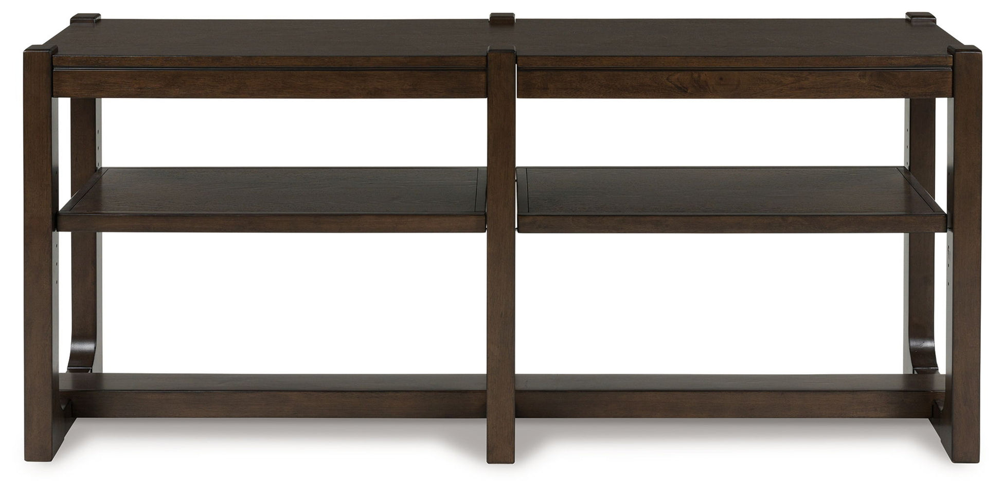 Breckington - Dark Brown - Sofa Table - Hornell Furniture Outlet