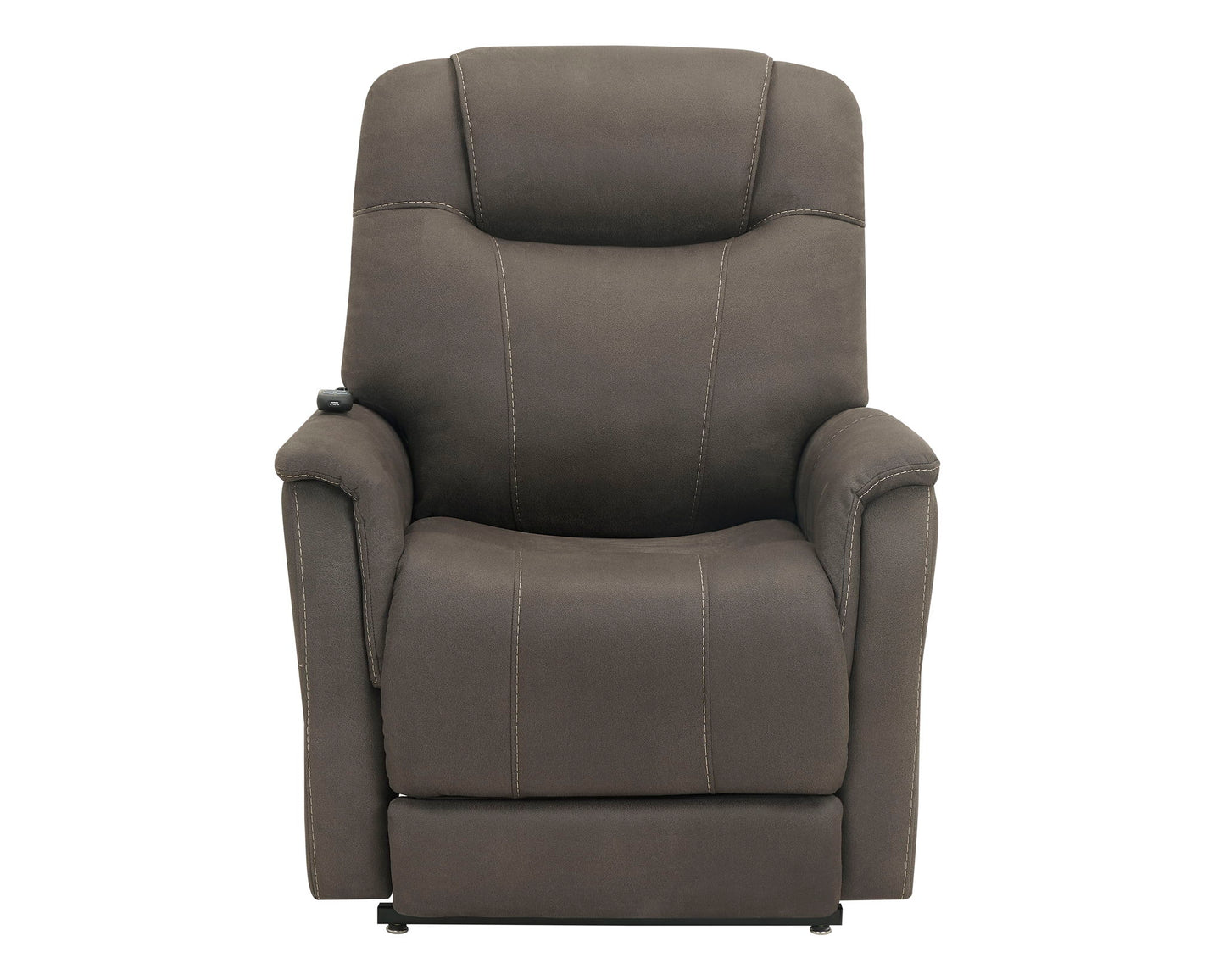 Thames - Power Lift Chair With Power Headrest - Brown - Hornell Furniture Outlet