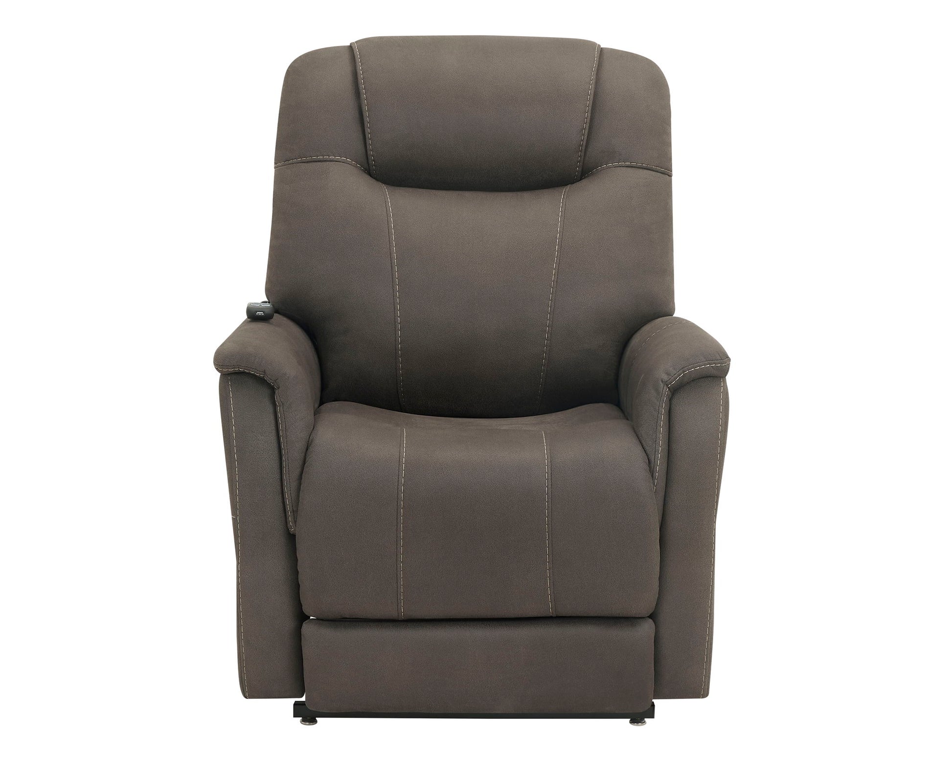 Thames - Power Lift Chair With Power Headrest - Brown - Hornell Furniture Outlet