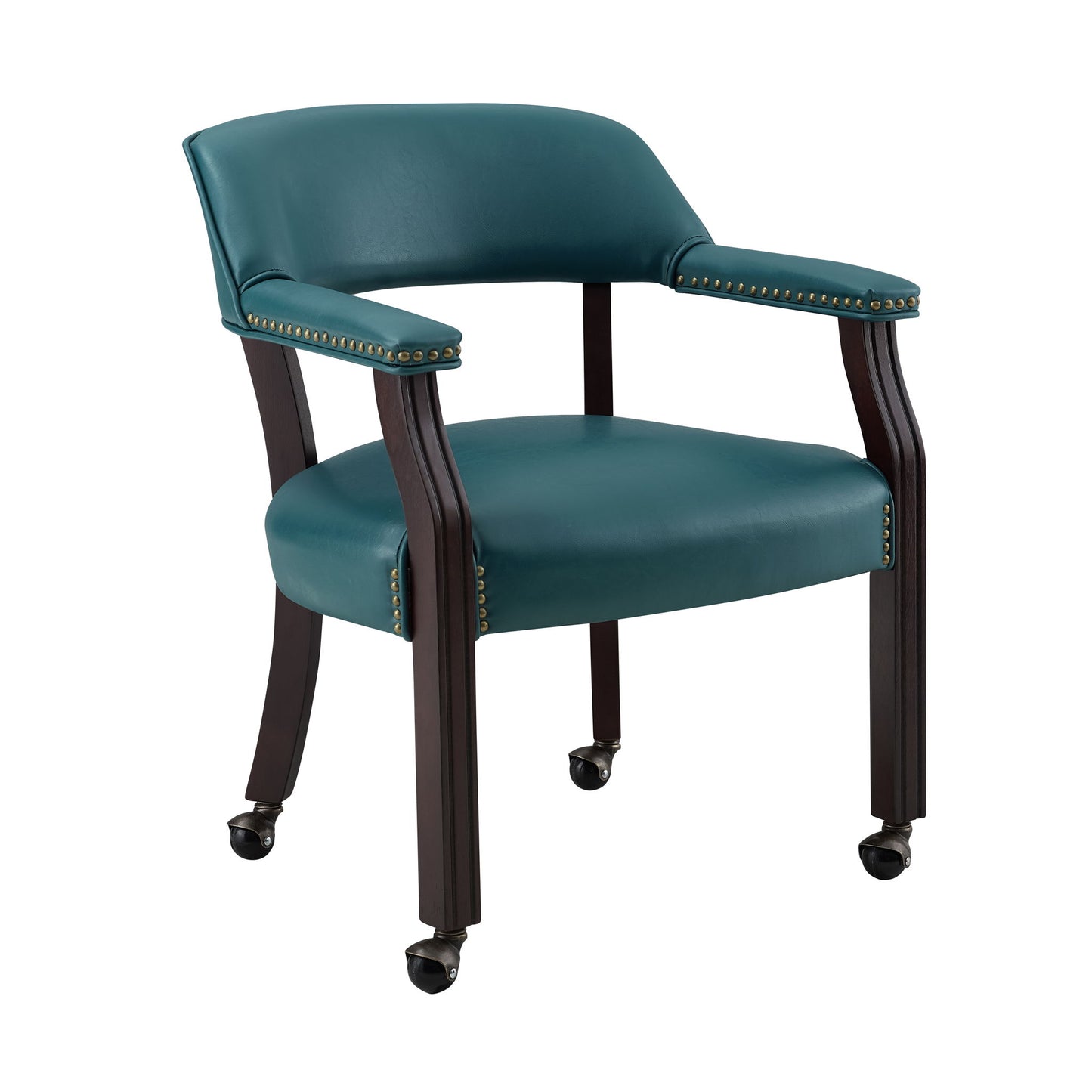 Tournament - Arm Chair With Casters - Hornell Furniture Outlet