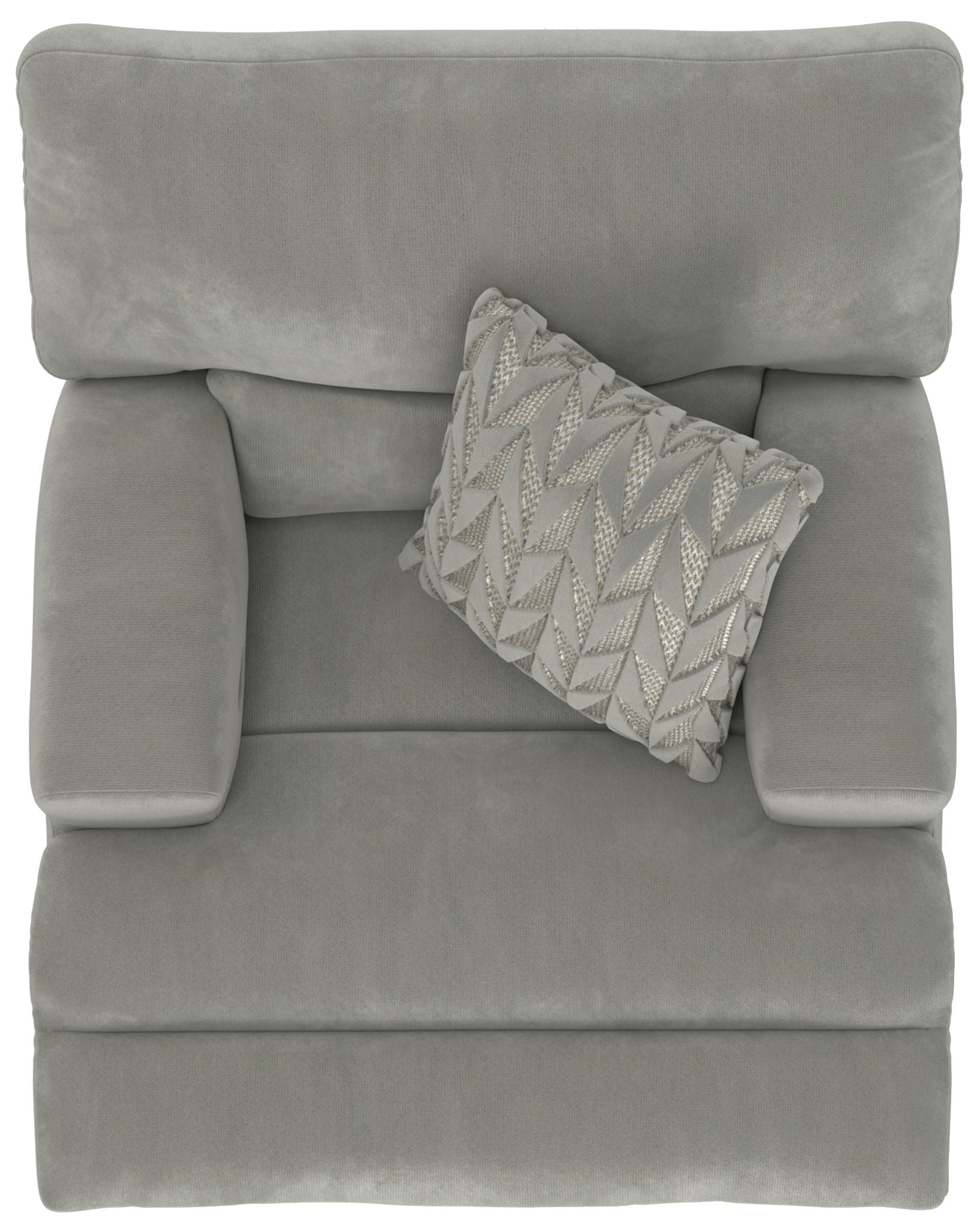 Renaldo - Power Recliner With Zero Gravity Recline - Stone - Hornell Furniture Outlet