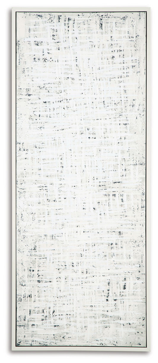 Daxonport - Wall Art - Gray / Taupe - Hornell Furniture Outlet