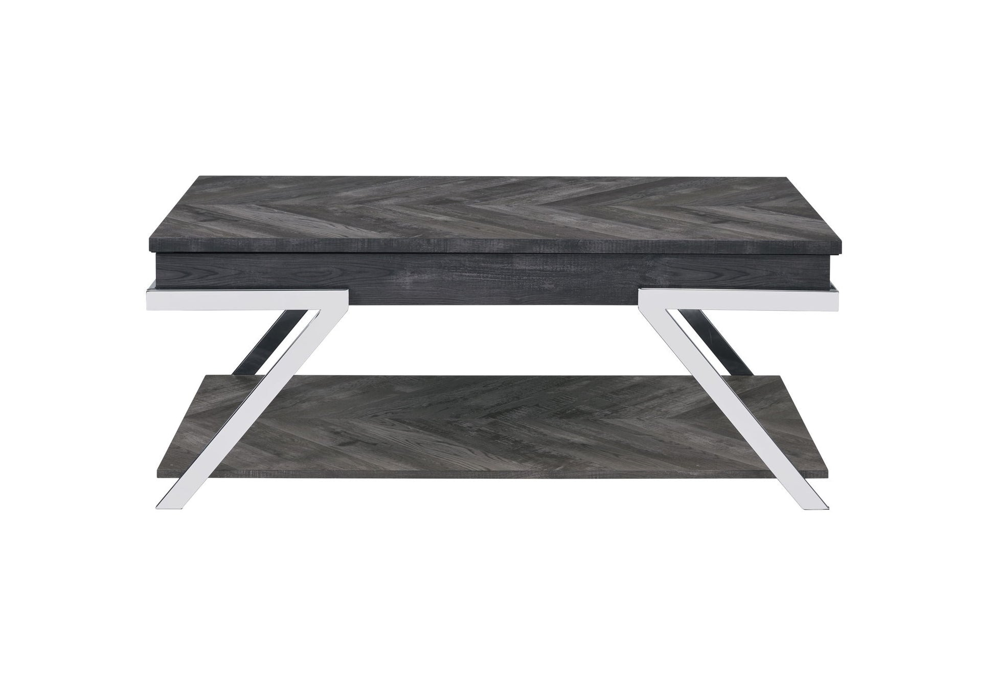 Roma - Lift Top Cocktail Table - Gray - Hornell Furniture Outlet