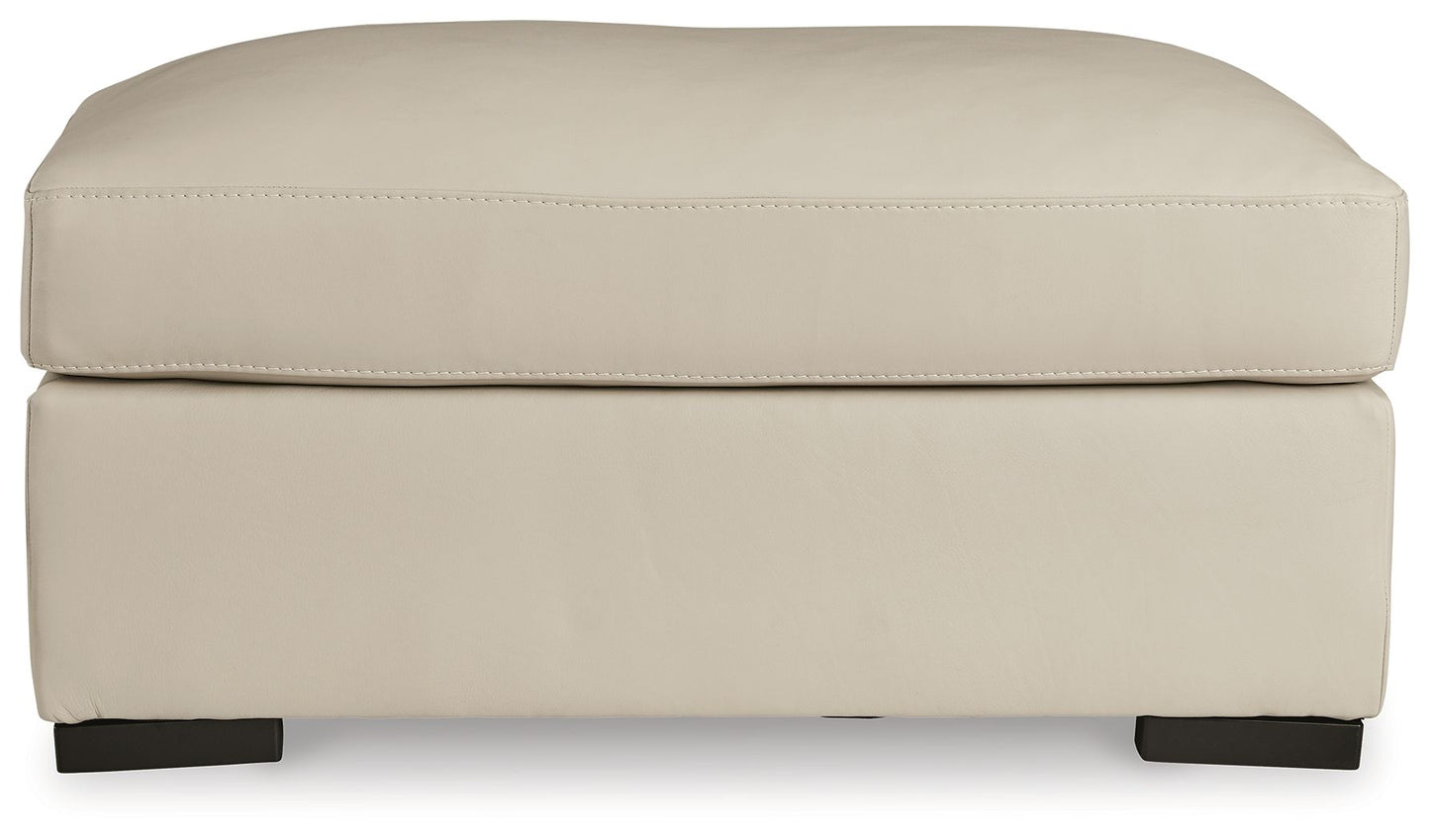 Treasure Trove - 2 Pc. - Chair And A Half, Ottoman - Almond - Hornell Furniture Outlet