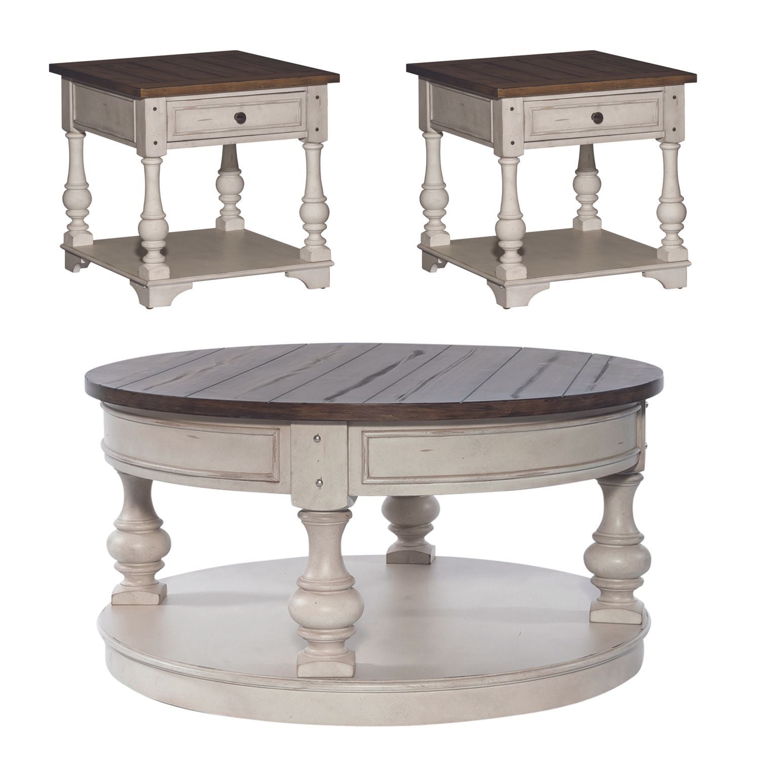 Morgan Creek - Table Set - Hornell Furniture Outlet