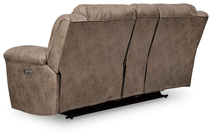 Stoneland - Power Reclining Loveseat - Hornell Furniture Outlet