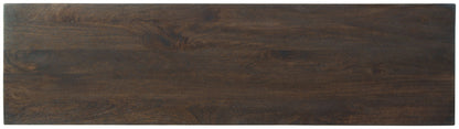 Elinmore - Brown / Gold Finish - Accent Cabinet - Hornell Furniture Outlet