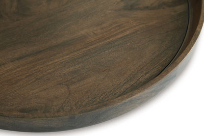 Webbworth - Gray Brown - Tray - Hornell Furniture Outlet