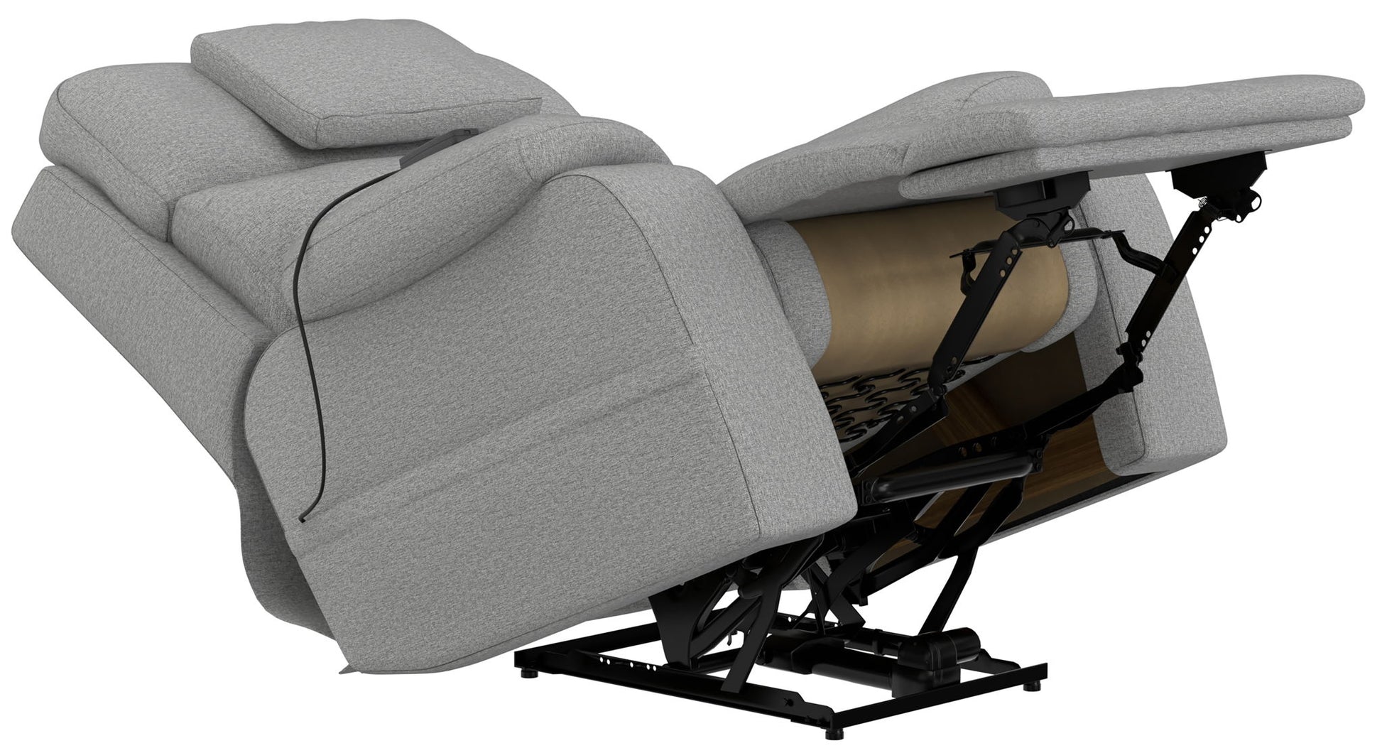Dreamtime - Power Headrest Power Lay Flat Recliner With CR3 Heat/Massage/Zero Gravity - Hornell Furniture Outlet