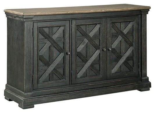 Tyler Creek - Black / Gray - Dining Room Server - Hornell Furniture Outlet