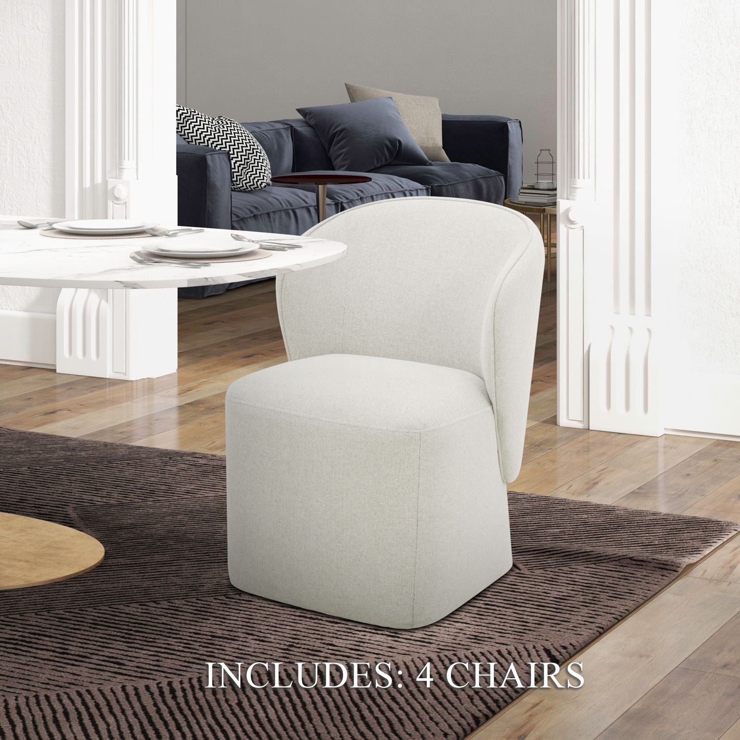 Accent Dining - Accent Dining Chairs (Set of 4) - Hornell Furniture Outlet