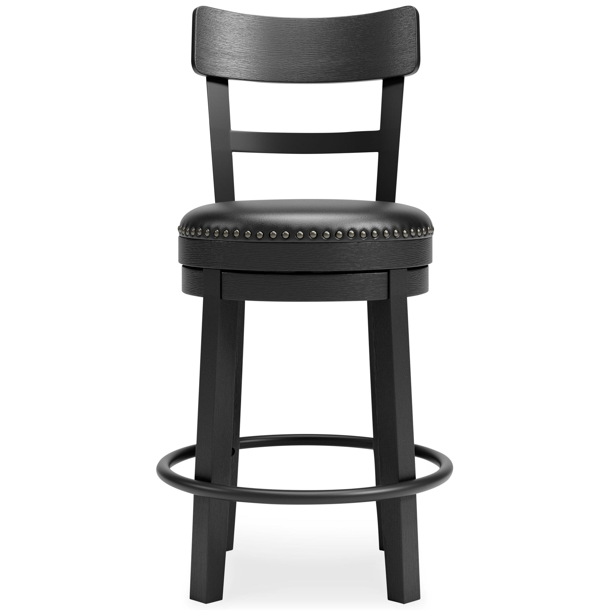 Valebeck - Full Back Swivel Stool - Hornell Furniture Outlet