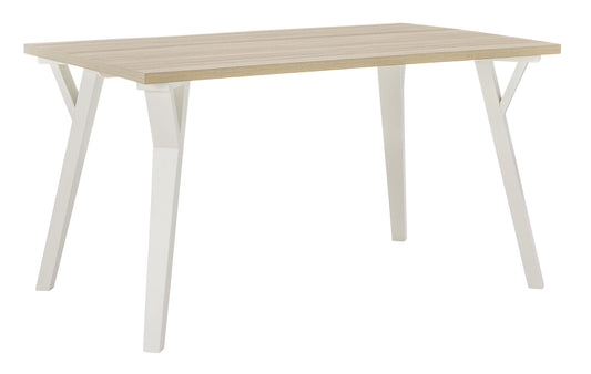 Grannen - White - Rectangular Dining Room Table - Hornell Furniture Outlet