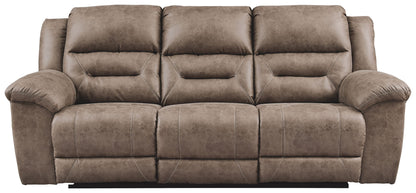 Stoneland - Power Reclining Sofa - Hornell Furniture Outlet