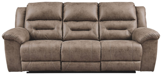 Stoneland - Power Reclining Sofa - Hornell Furniture Outlet