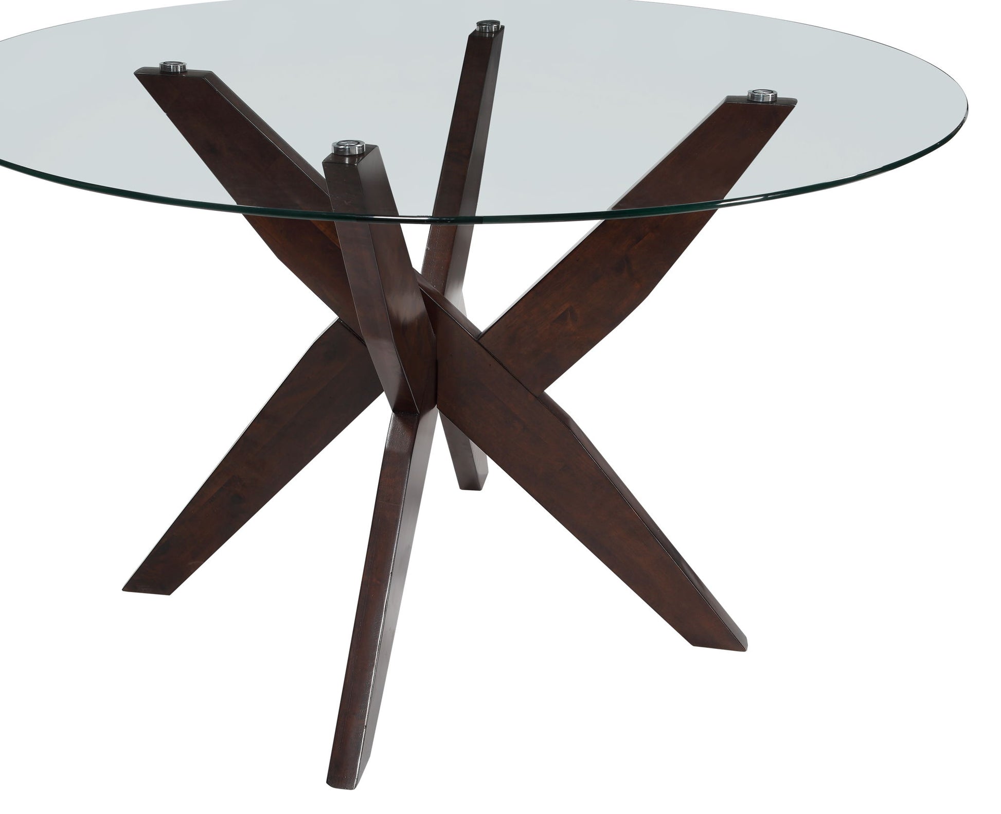 Amalie - Dining Table - Dark Brown - Hornell Furniture Outlet