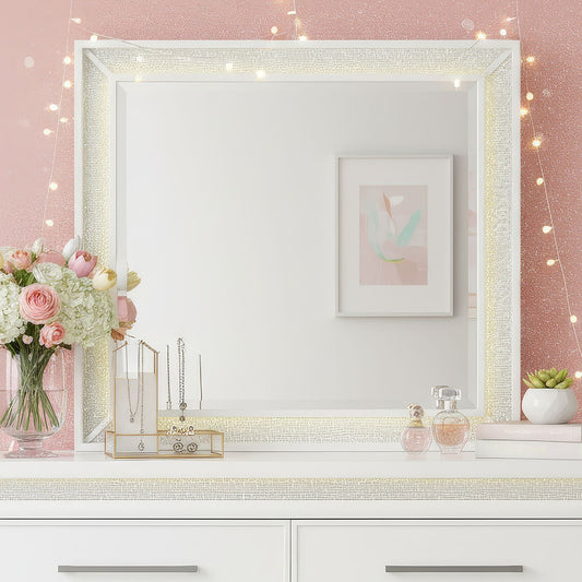 Reflections - Lighted Mirror - Hornell Furniture Outlet