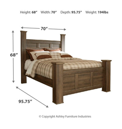 Juararo - Poster Bed - Hornell Furniture Outlet