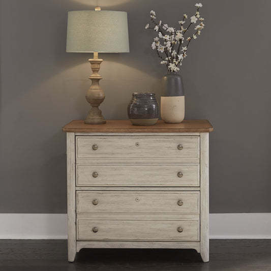Farmhouse Reimagined - Lateral File - White - Hornell Furniture Outlet