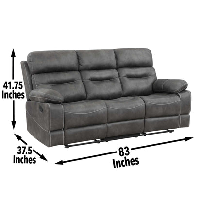 Rudger - Manual Motion Sofa - Hornell Furniture Outlet