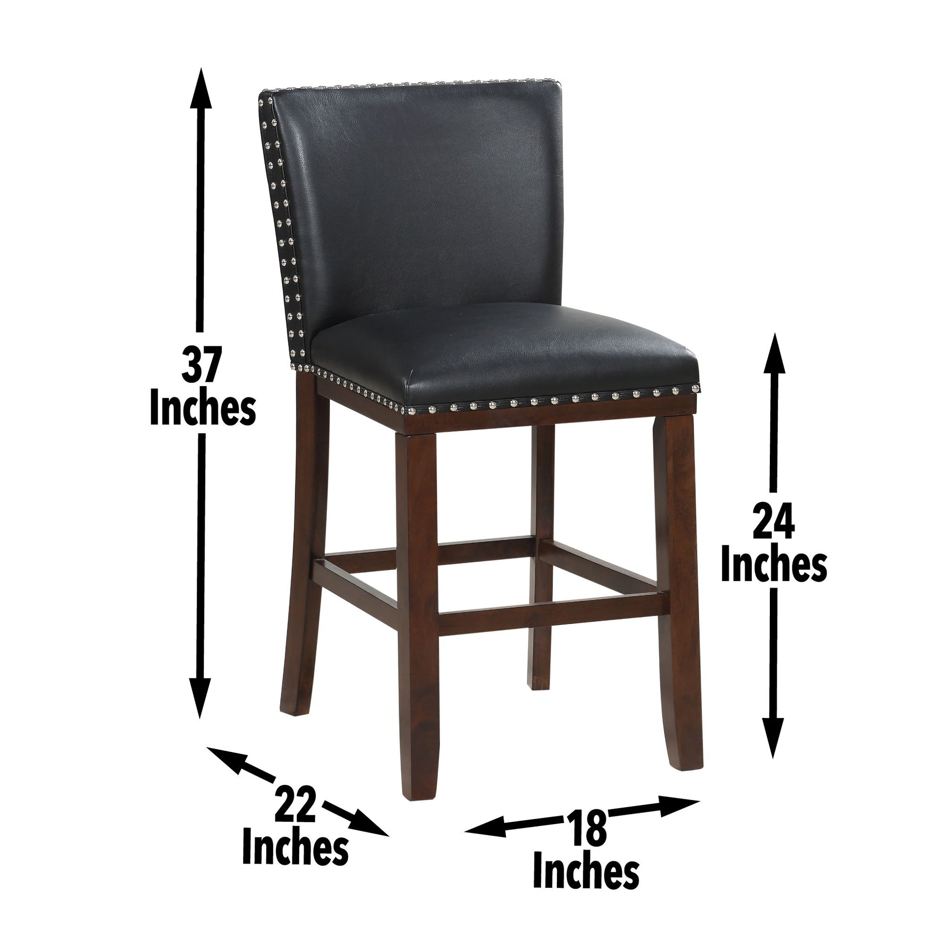 Tiffany - Counter Chair (Set of 2) - Hornell Furniture Outlet