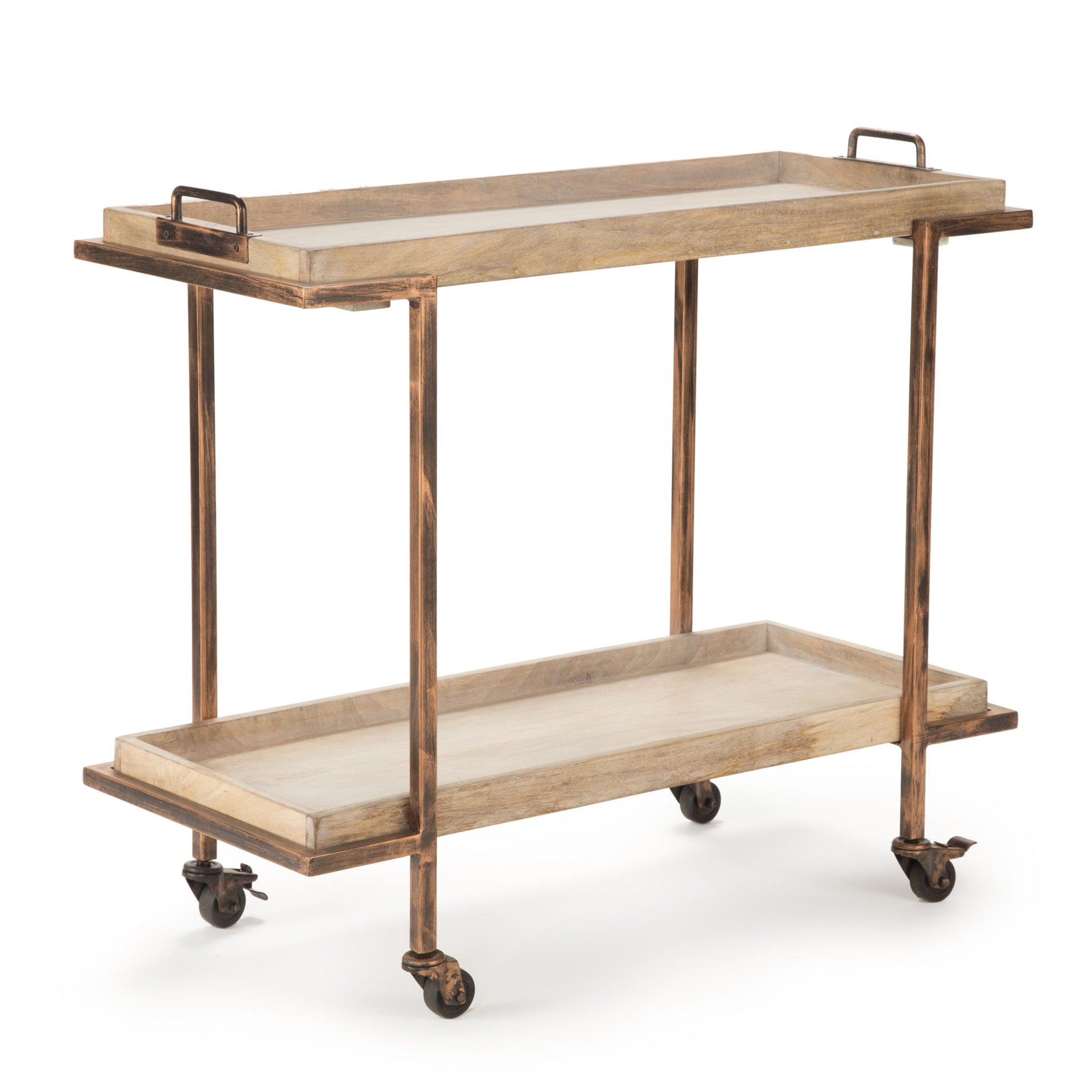Conway - Cart - Brown - Hornell Furniture Outlet