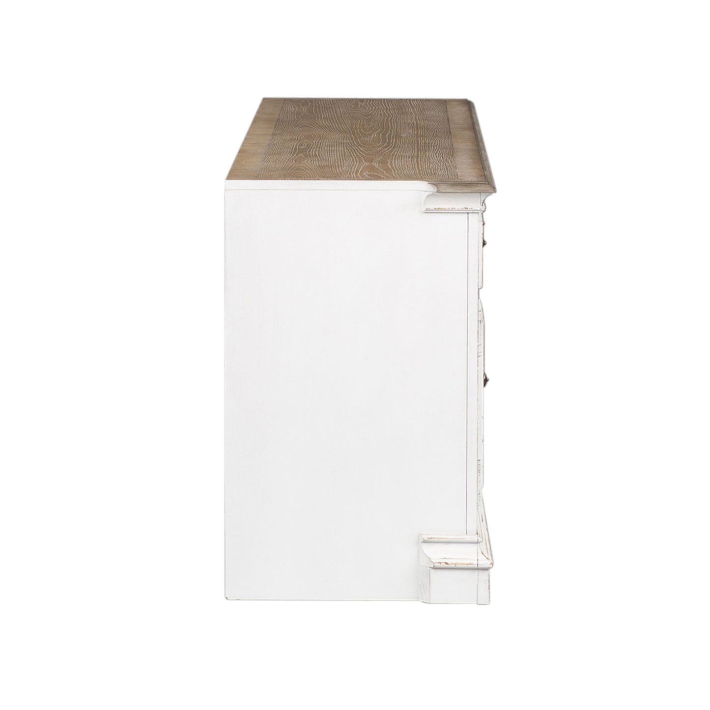Magnolia Manor - Entertainment TV Stand - White - Hornell Furniture Outlet