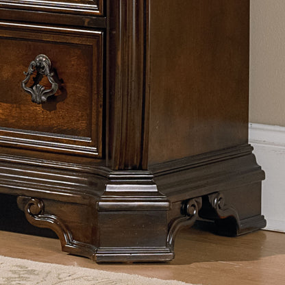Arbor Place - 6 Drawer Chest - Dark Brown - Hornell Furniture Outlet