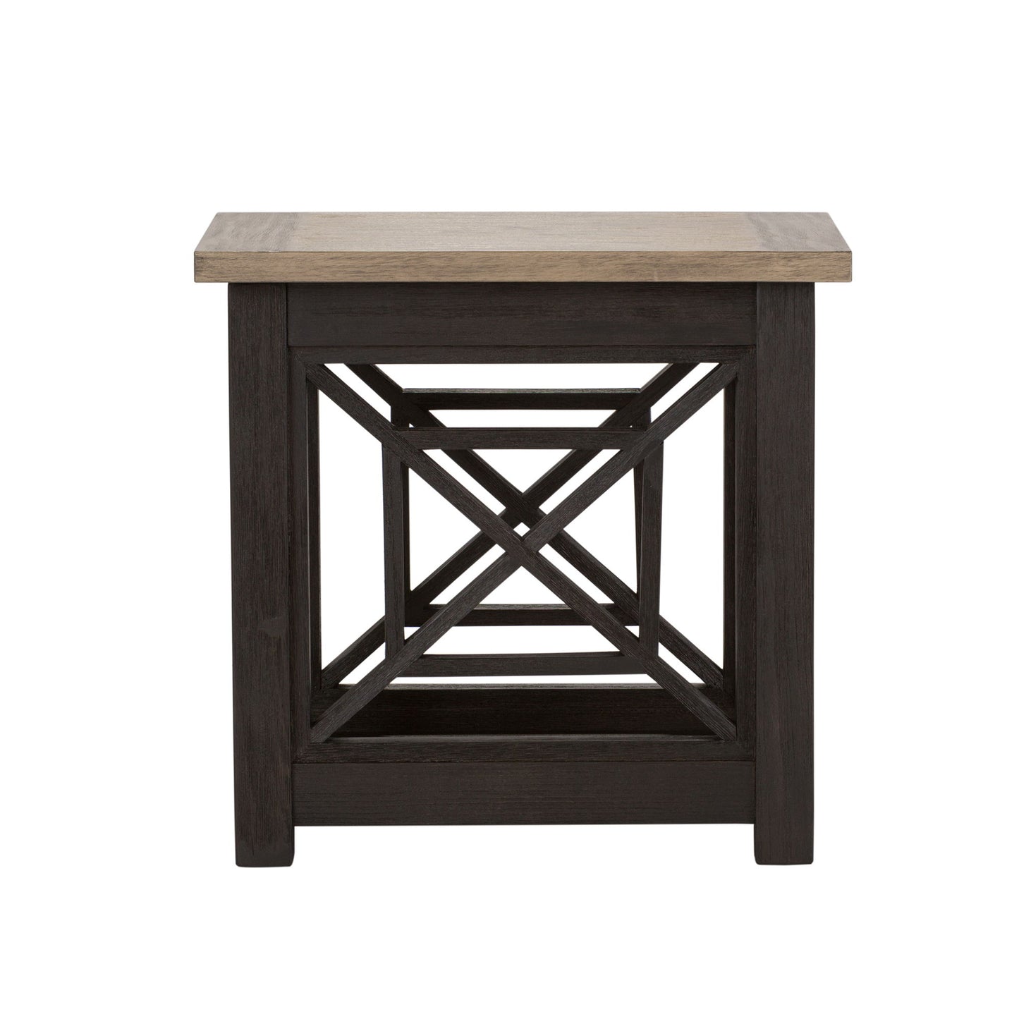 Heatherbrook - Chair Side Table - Black - Hornell Furniture Outlet