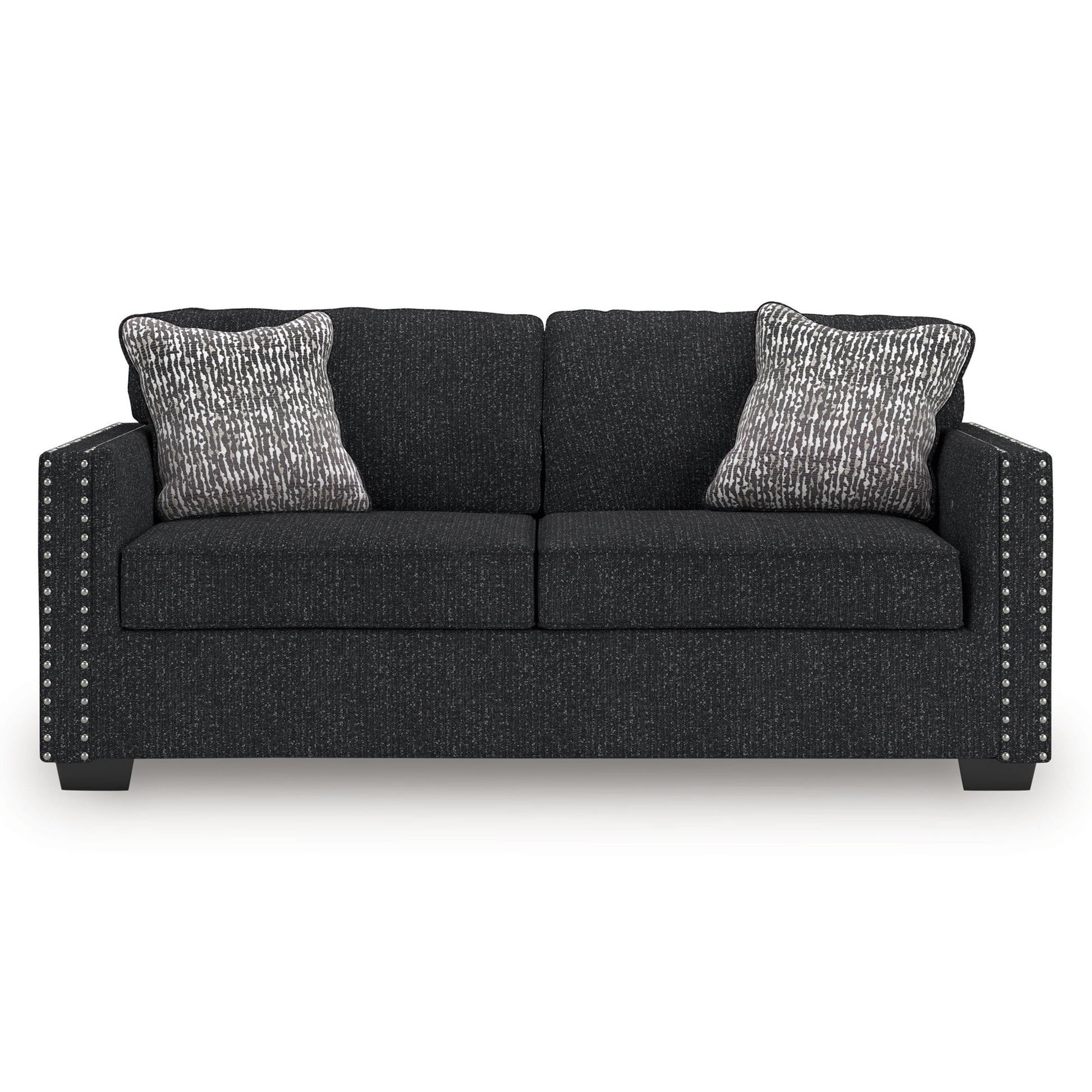 Jasmine Peaks - Coal - Sofa - Hornell Furniture Outlet
