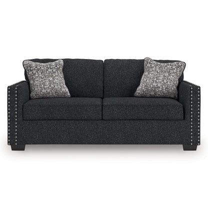 Jasmine Peaks - Coal - Sofa - Hornell Furniture Outlet