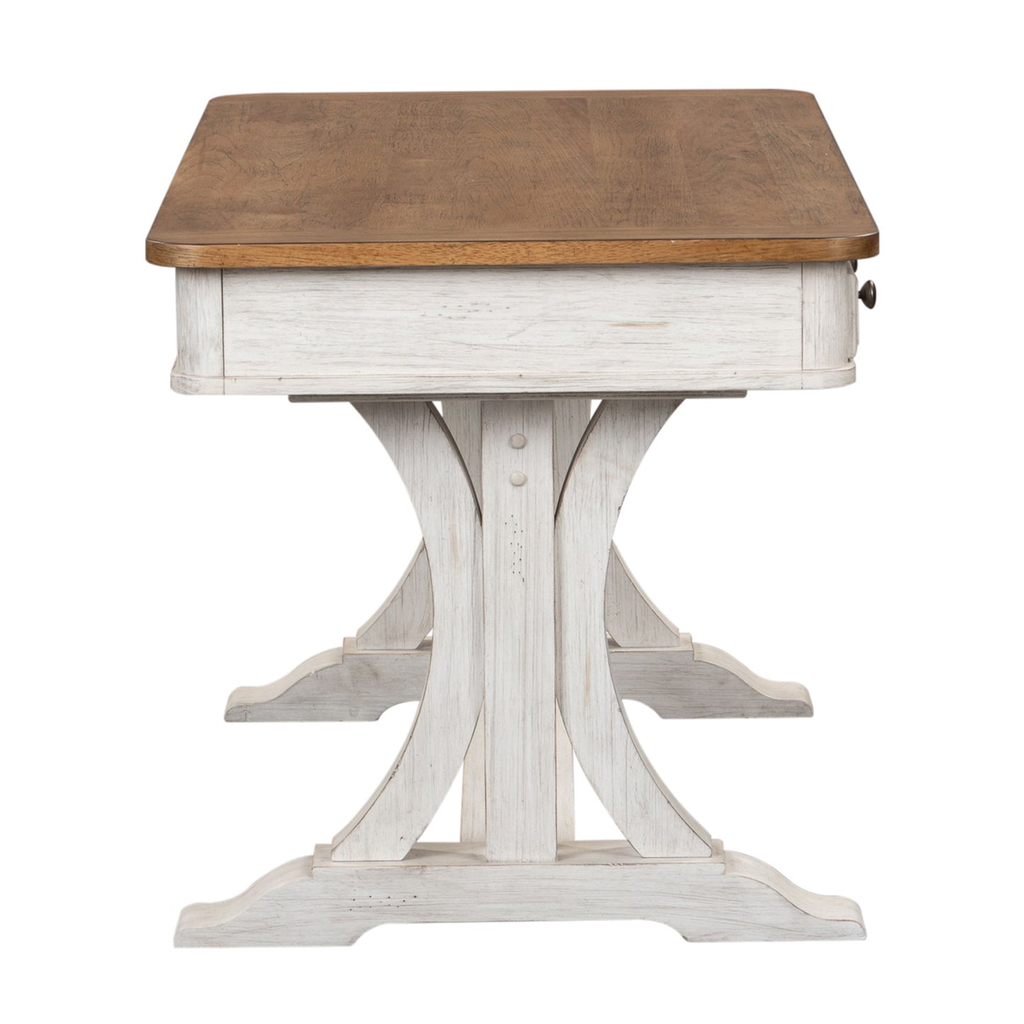 Farmhouse Reimagined - Writing Desk - White - Hornell Furniture Outlet