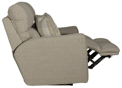 Searsport - Power Headrest Reclining Loveseat - Hornell Furniture Outlet