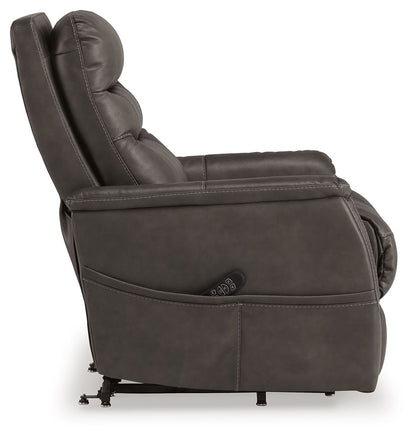 Strawbill - Power Lift Recliner - Hornell Furniture Outlet