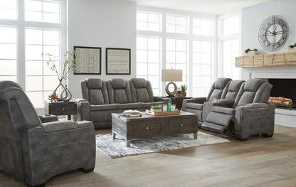 Next - Gen Durapella - Power Reclinering Living Room Set - Hornell Furniture Outlet