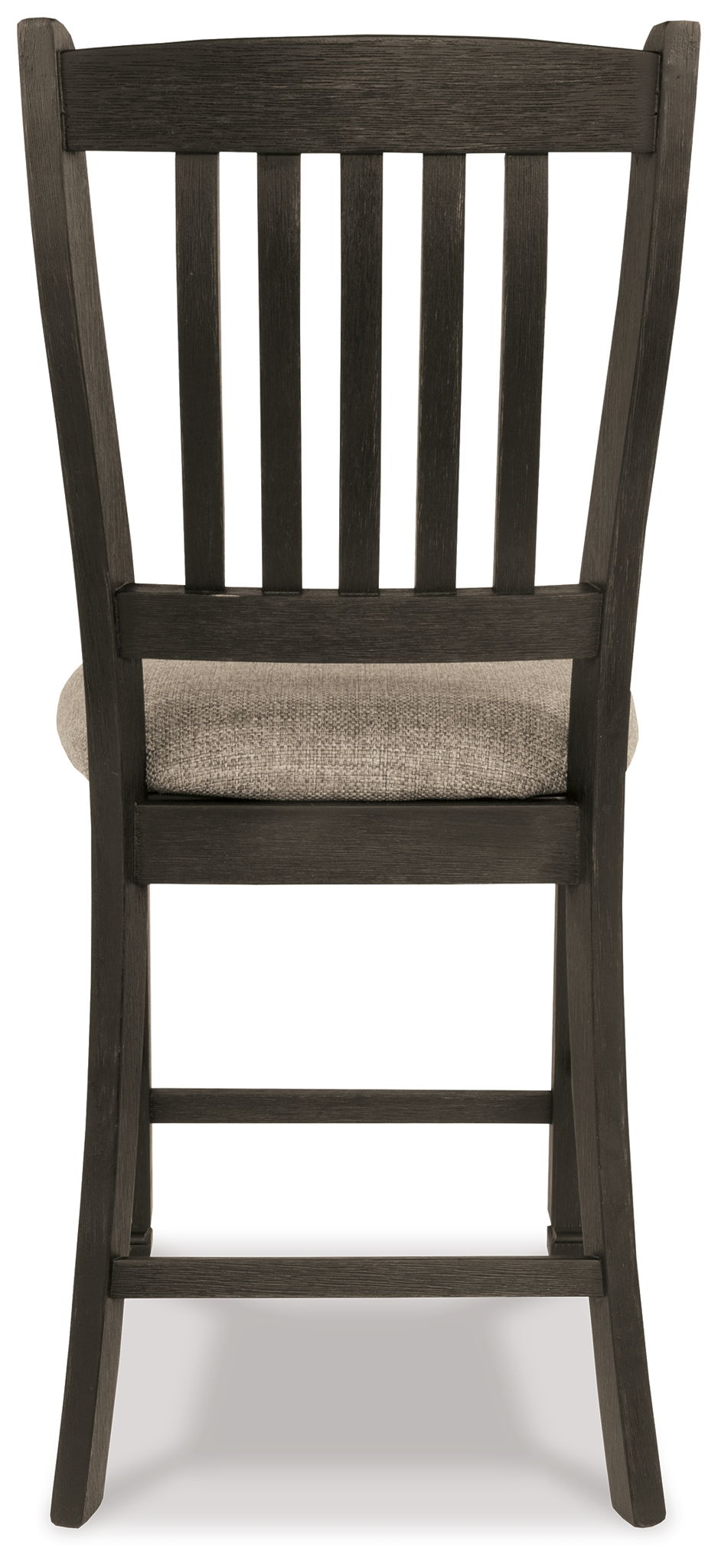 Tyler Creek - Black / Grayish Brown - Upholstered Barstool (Set of 2) - Hornell Furniture Outlet