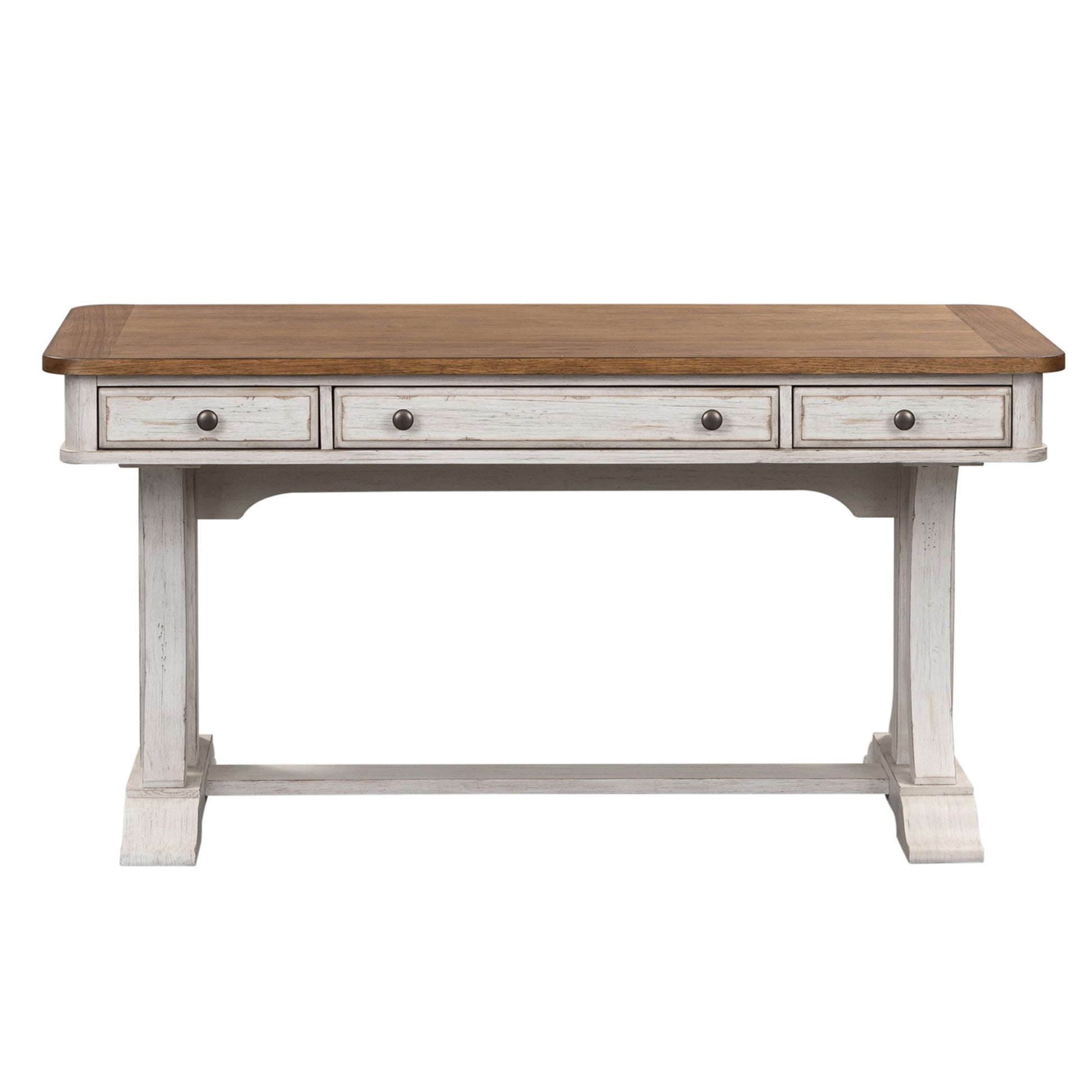 Farmhouse Reimagined - Writing Desk - White - Hornell Furniture Outlet