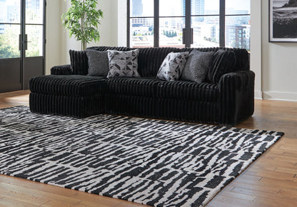 Midnight - Madness - Sectional - Hornell Furniture Outlet