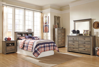 Trinell - Youth Bookcase Headboard - Hornell Furniture Outlet
