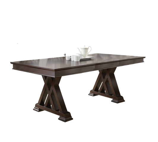 Adrian - Dining Table - Dark Brown - Hornell Furniture Outlet