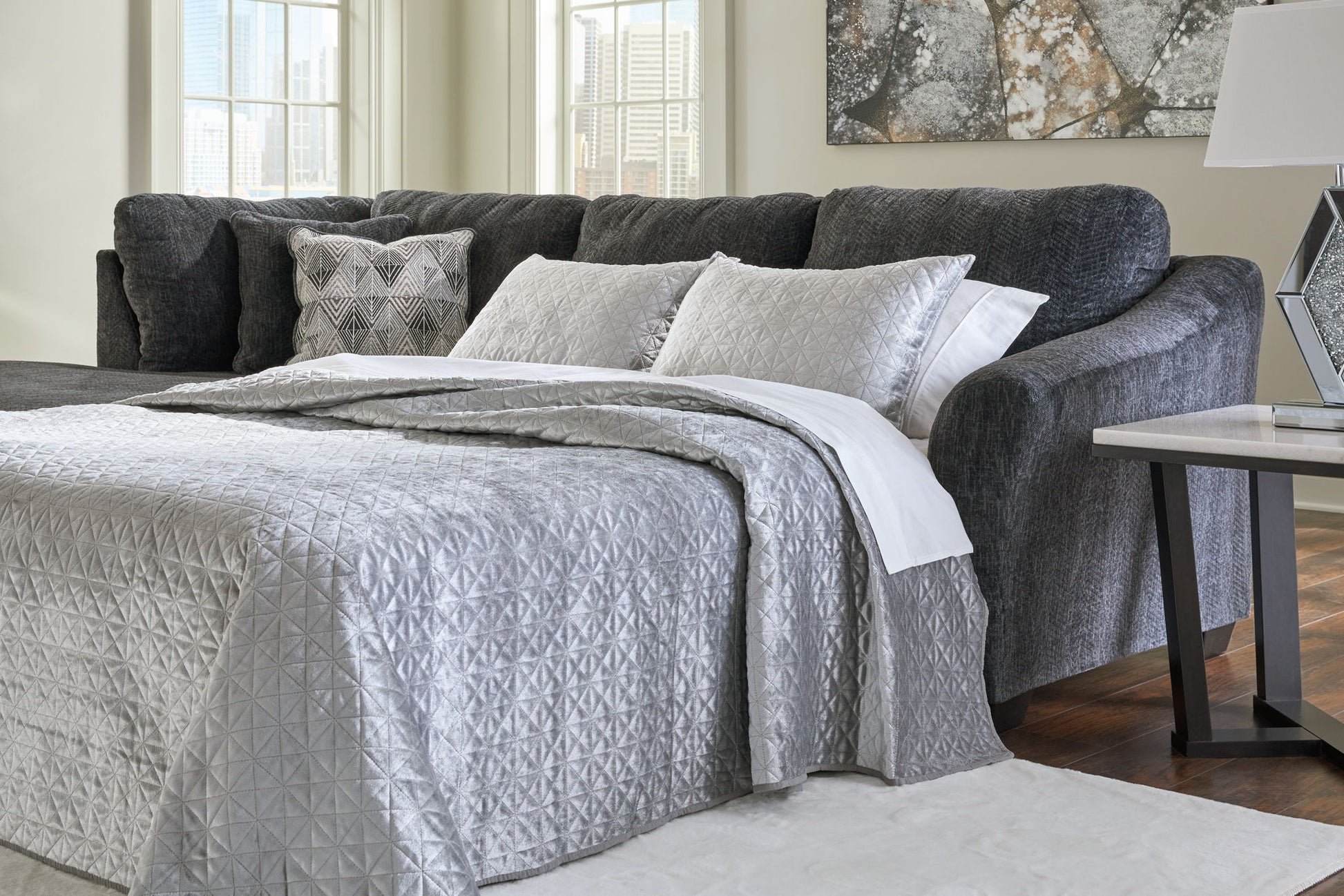 Biddeford - Sectional - Hornell Furniture Outlet
