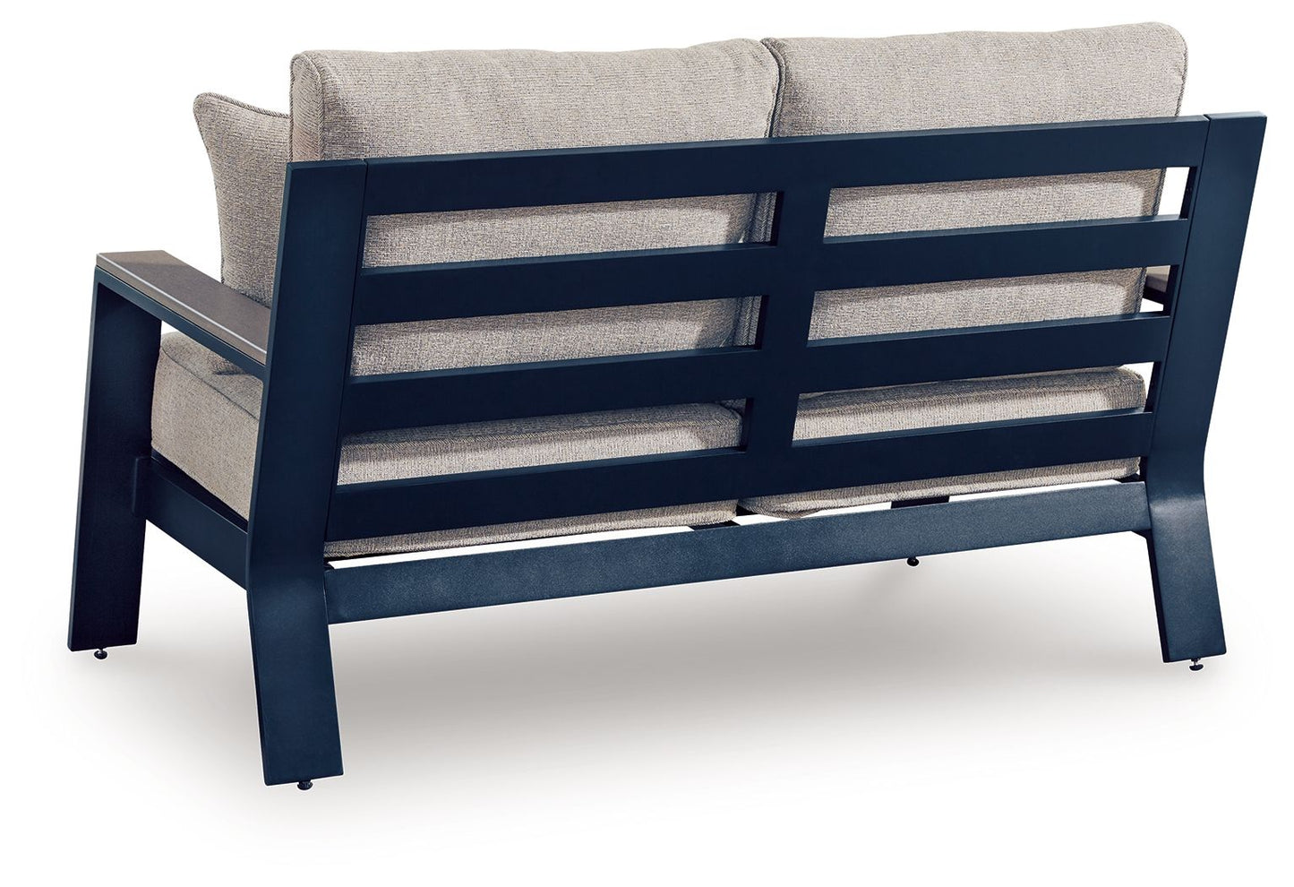 East Beach - Loveseat With Cushion - Blue - Hornell Furniture Outlet
