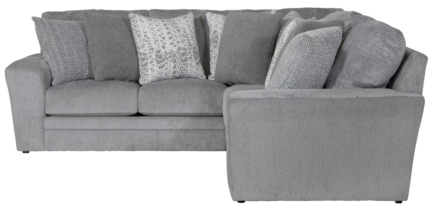 Glacier - Sectional With Included Accent Pillows - Hornell Furniture Outlet