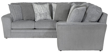 Glacier - Sectional With Included Accent Pillows - Hornell Furniture Outlet