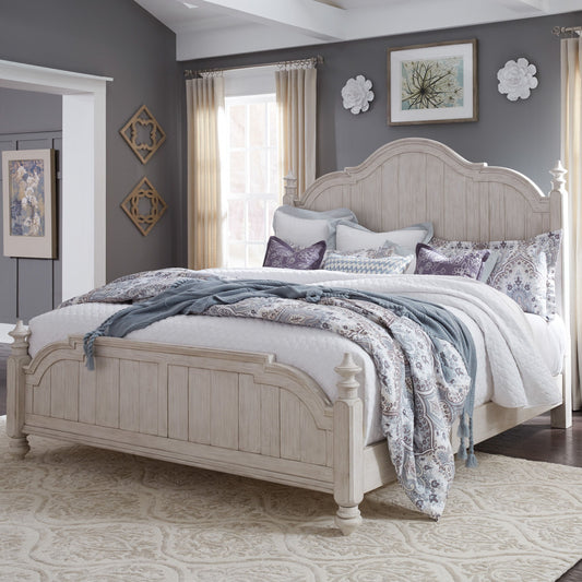 Farmhouse Reimagined - Poster Bed - Hornell Furniture Outlet